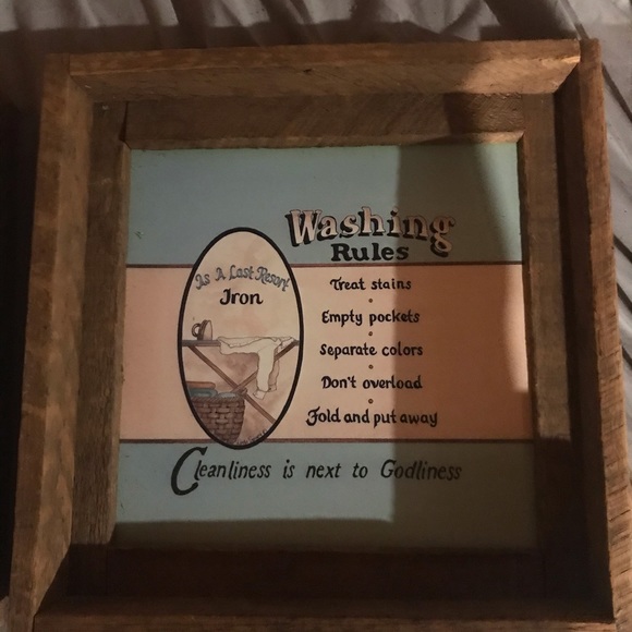 Set of 3 beautiful rustic laundry room pictures - Picture 2 of 3